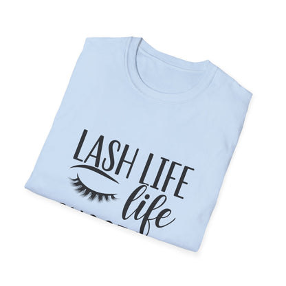 Lash Life Chose Me T-Shirt | Chic Eyelash Artist & Tech Tee | Empowering Beauty Lover Gift | Trendy Salon Wear