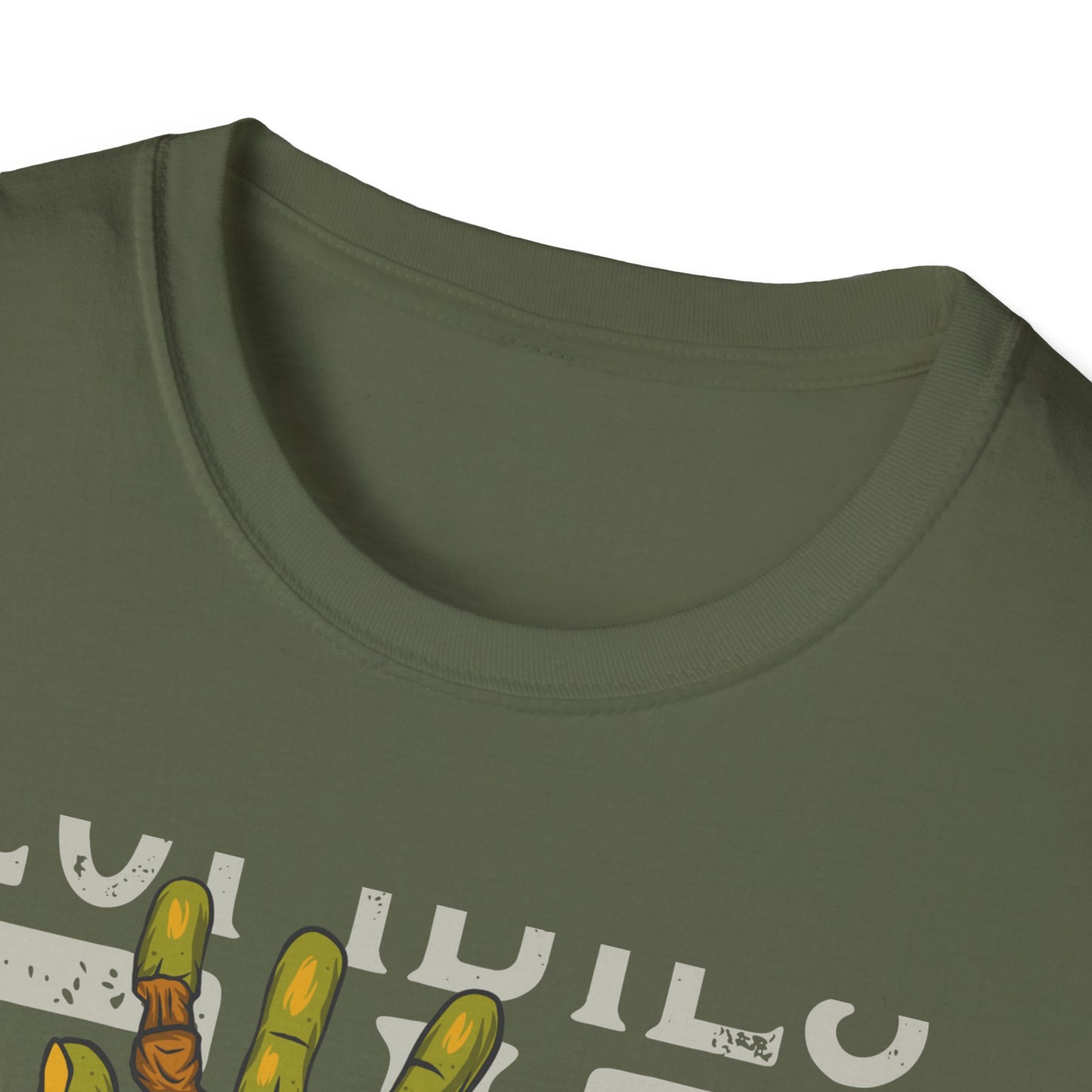 Hilarious Zombie 'Eat Fine' T-Shirt - Epic Horror Humor Tee for Undead Fans & Halloween