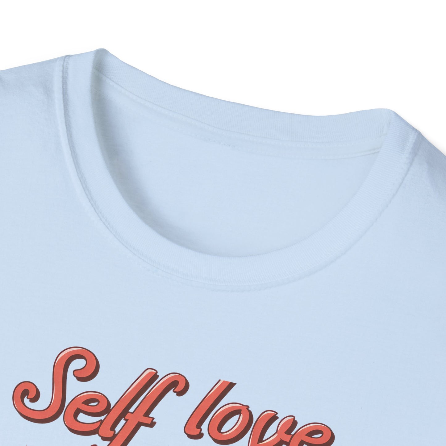 Awesome Self Love Club T-Shirt | Retro Heart Peace Sign Tee | Positive Vibes & Empowerment Gift