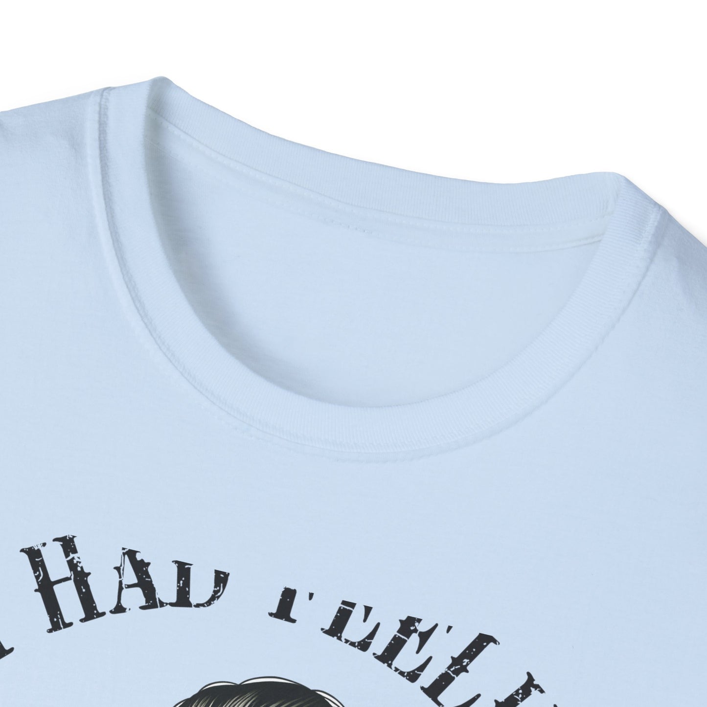 Sassy Messy Bun Skull T-Shirt - 'If I Had Feelings' Dark Humor Valentine's Gift for Women | Edgy & Unique Graphic Tee