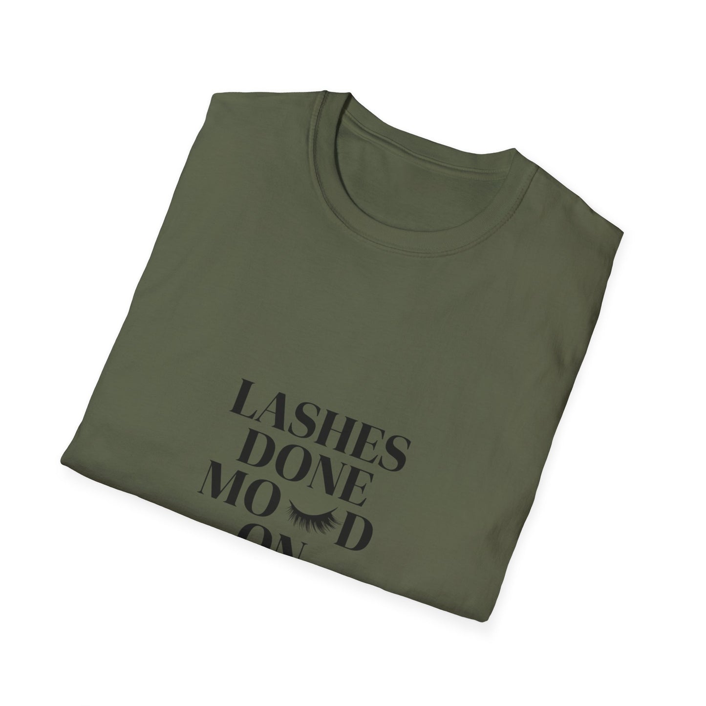 Fabulous Lashes Done Moved On T-Shirt - Empowering Women's Tee for Beauty & Confidence