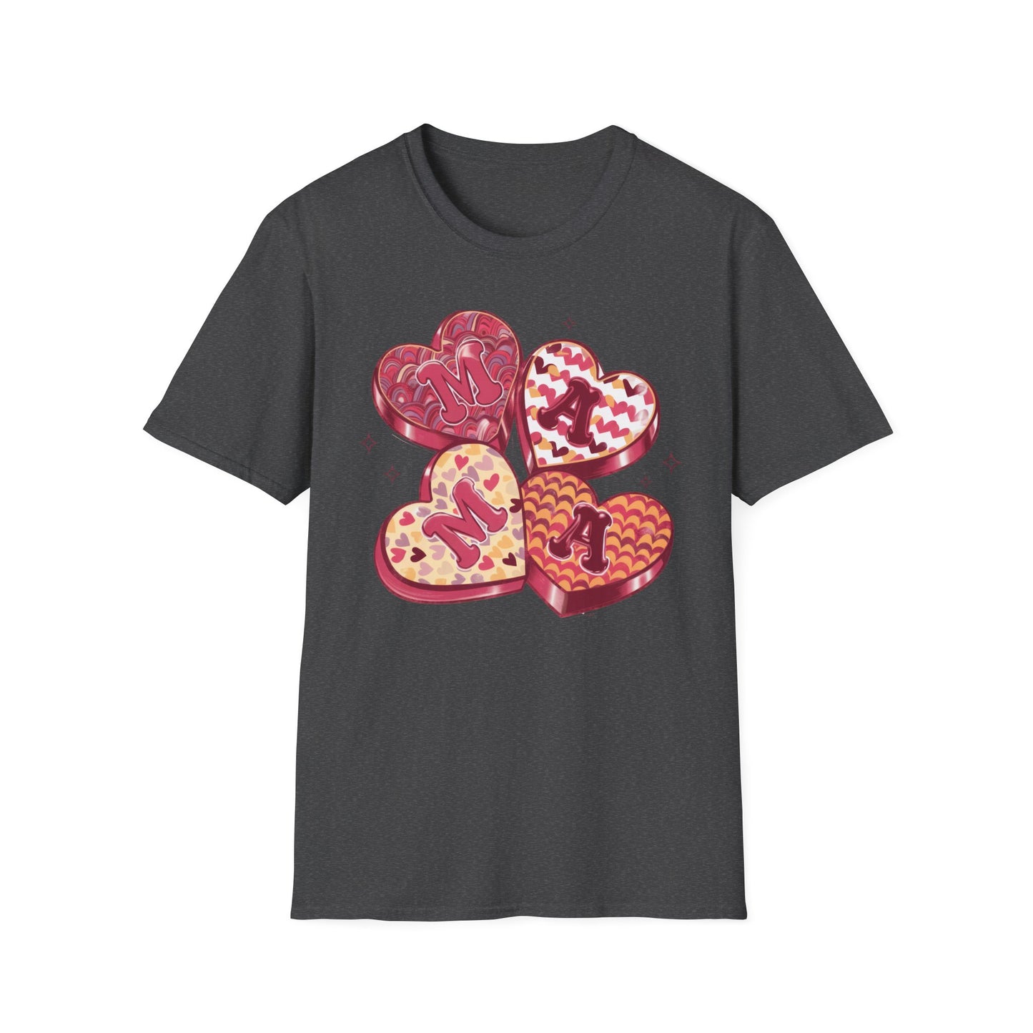 Sweet Mama Heart T-Shirt | Adorable Candy Box Design Tee | Perfect Mother's Day Gift for Mom & New Moms