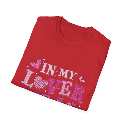 Dazzling In My Lover Era T-Shirt | Trendy Valentine's Day Pink Sparkle Tee for Women, Romantic Girlfriend Gift, Cute Love Core Top