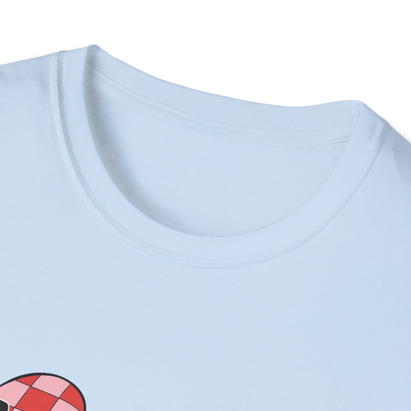 Heartfelt TEACH Hearts T-Shirt | Groovy Valentine's Gift for Educators | Trendy Teacher Appreciation Tee