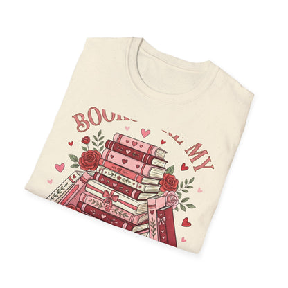Charming Books Are My Love Language T-Shirt | Cozy Reader & Librarian Gift | Aesthetic Book Lover Tee