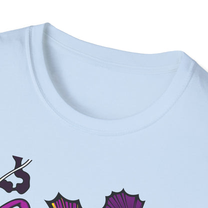 Fierce Anglerfish Smartphone T-Shirt - Deep Sea Tech Monster Graphic Tee | Unique & Trendy Gift for Gamers
