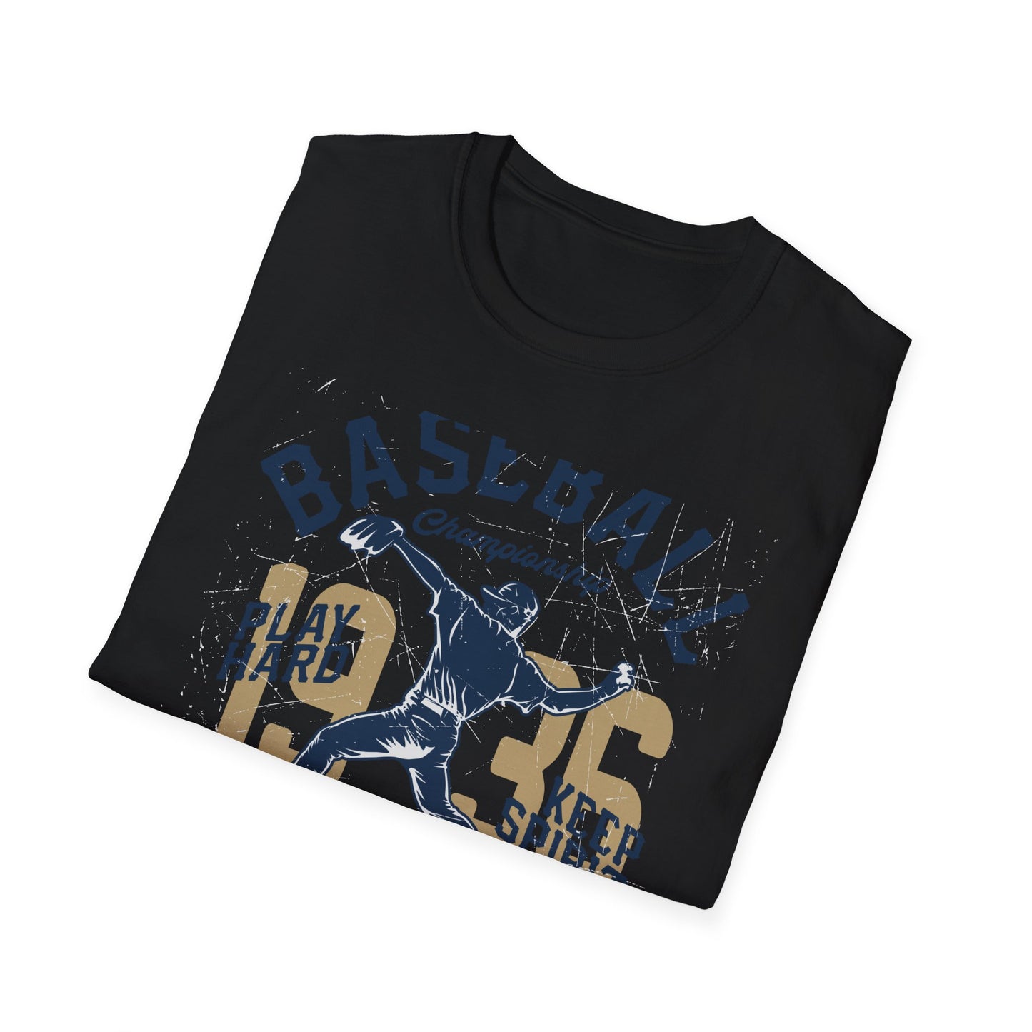 Epic Vintage 1935 Baseball Championship T-Shirt | Authentic Pitcher & Campus League Sports Fan Tee