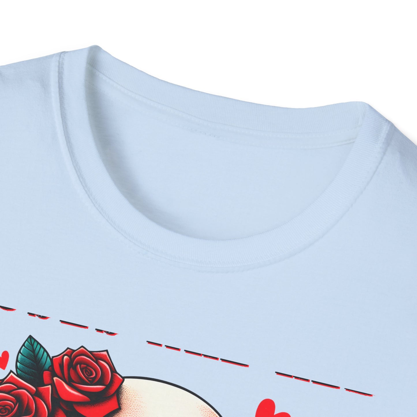 Epic 'Roses Are Red Inside I'm Dead' T-Shirt | Edgy Skull & Rose Gothic Tee | Dark Humor Statement Apparel