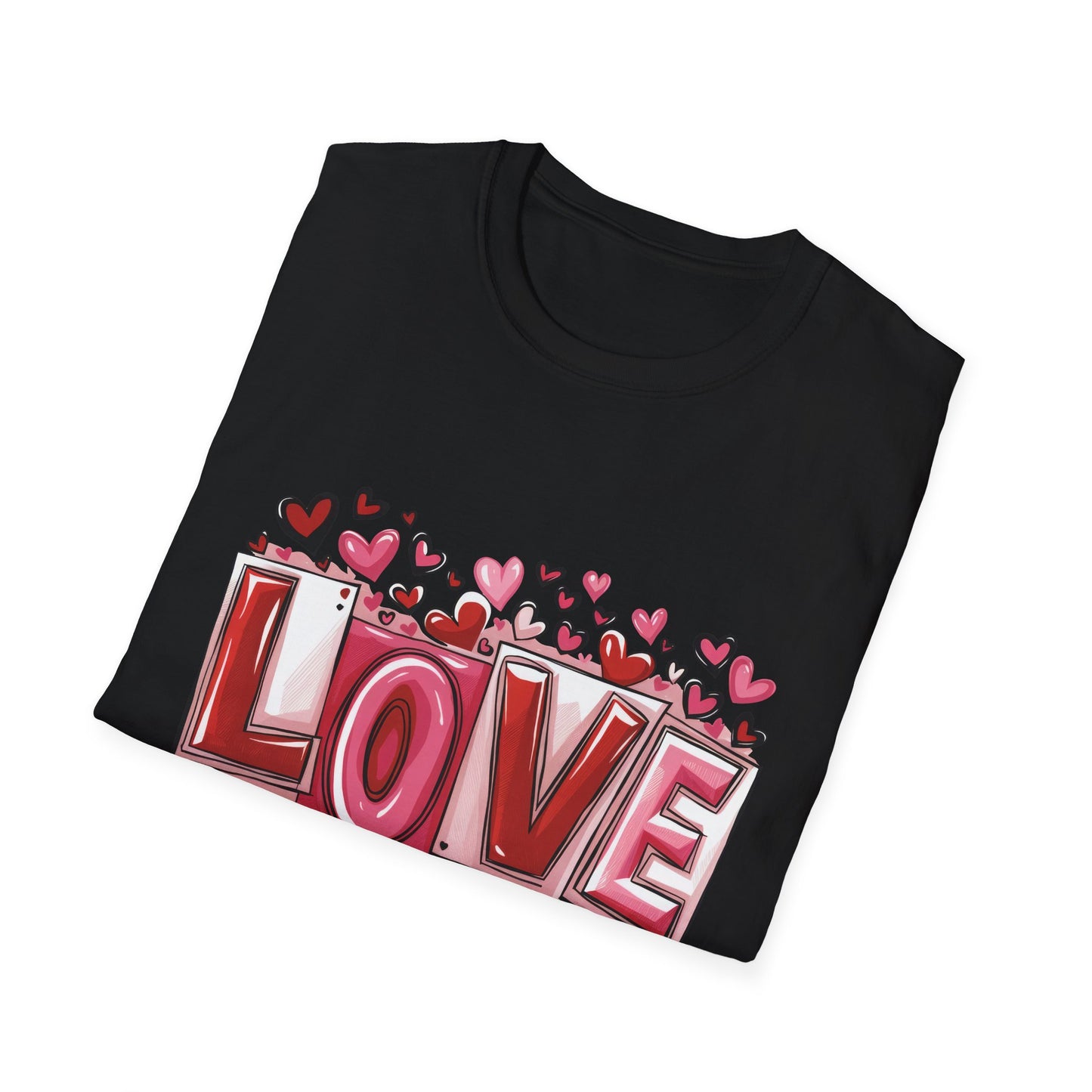 Charming LOVE Hearts T-Shirt | Perfect Valentine's Day & Anniversary Gift | Express Your Love Sweet Design Tee