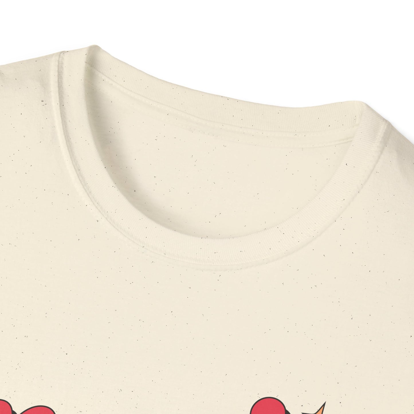 Enchanting 'Magic of Love' Groovy T-Shirt | Retro Valentine's Day Heart Tee | Whimsical, Cute & Romantic Gift