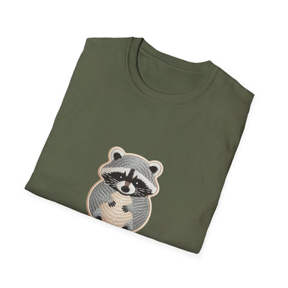 Hilarious "Will Work For Snacks" Raccoon T-Shirt | Adorable Animal Lover & Foodie Gift Tee | Cute & Comfy