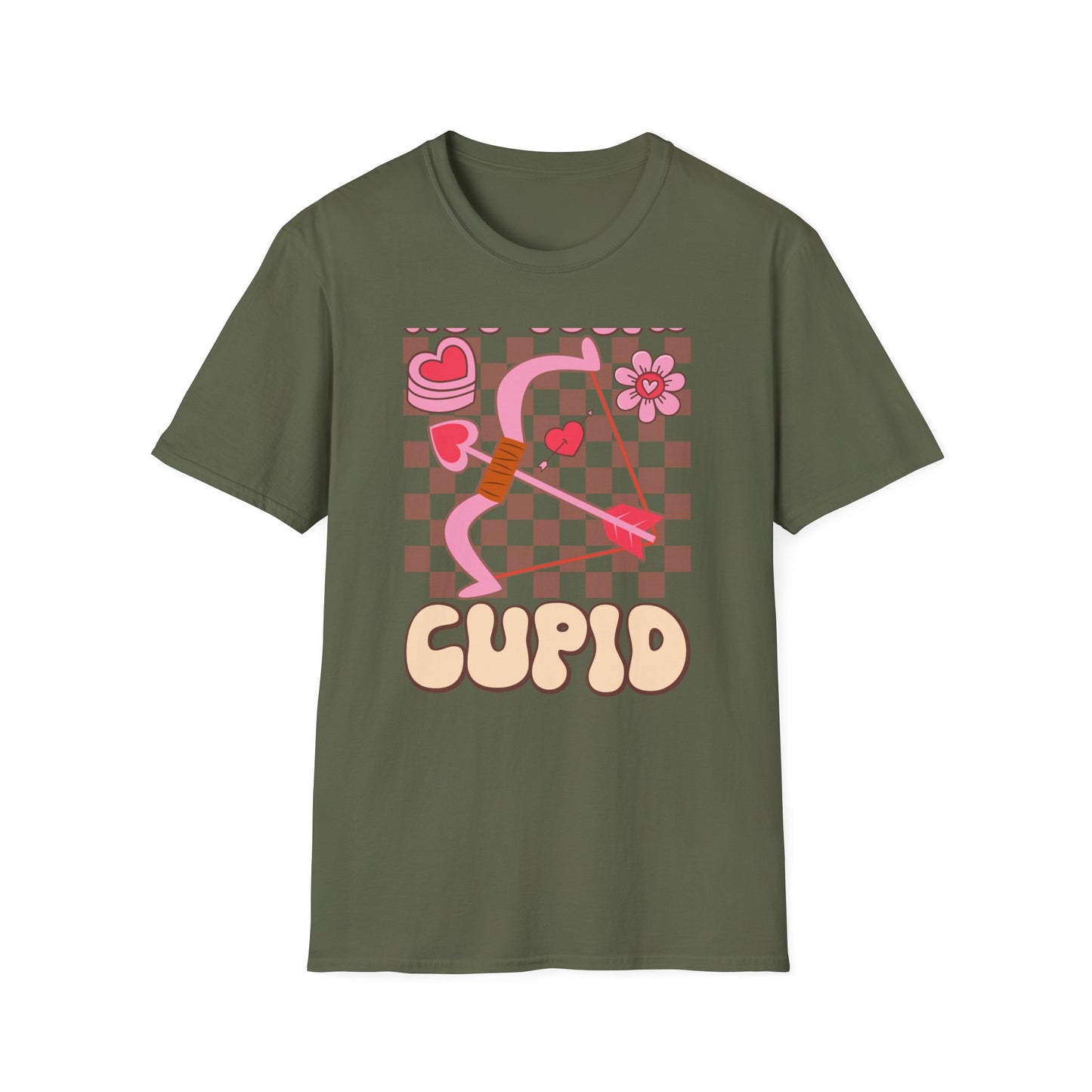 Sassy "Not Today Cupid" T-Shirt | Groovy Anti-Valentine's Day Heart Arrow Tee | Funny Retro Single Awareness Gift