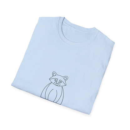 Hilarious Raccoon "Snacks are Mandatory" T-Shirt | Adorable Animal Lover & Foodie Tee | Must-Have Comfort Apparel