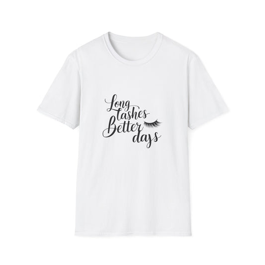 My Lashes My Life T-Shirt | Chic Eyelash Love Tee | Glam Beauty Statement Top for Lash Enthusiasts & Pros - Must-Have!