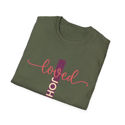 Loved John 3:16 Christian T-Shirt - Inspiring Faith Scripture Tee | God's Love Apparel Gift
