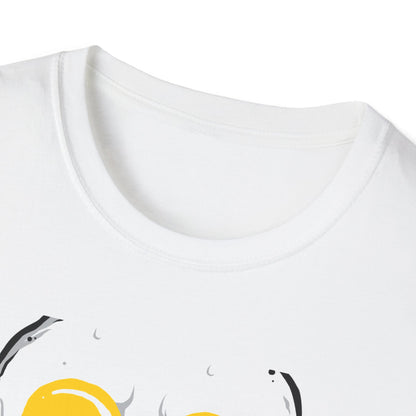 Epic Fried Egg Skull & Cross Utensils T-Shirt | Breakfast Lover & Chef Foodie Graphic Tee