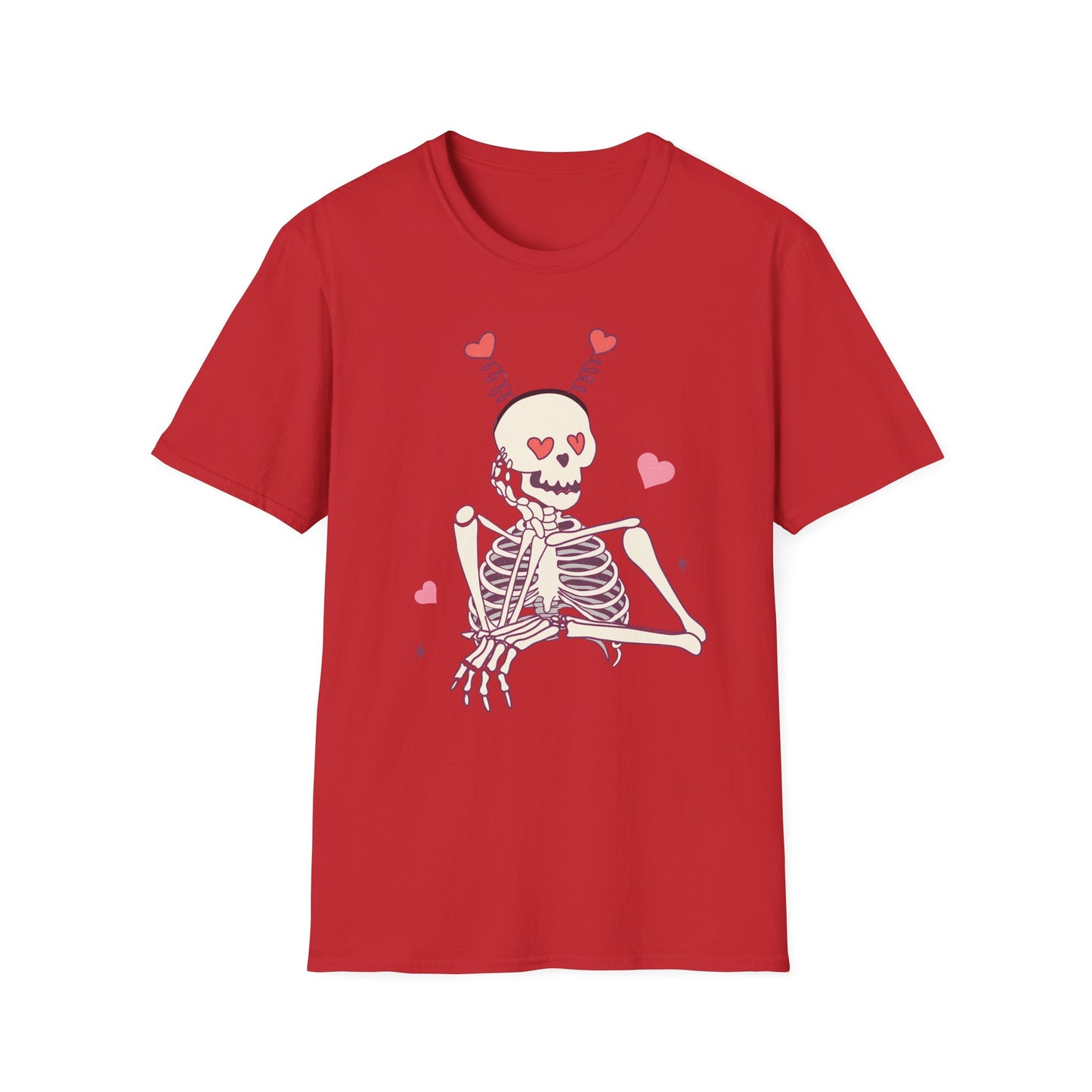 Spooky-Cute "Til We Are Ghosts" T-Shirt | Enduring Love Skeleton Tee | Romantic Anniversary Couple Gift