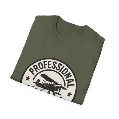 Professional Crop Duster Vintage Badge Tee
