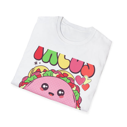Adorable "Tacos Are My Valentine" T-Shirt | Cute Kawaii Taco Lover Tee | Funny Foodie Valentine's Day Gift for Her | Trendy & Unique