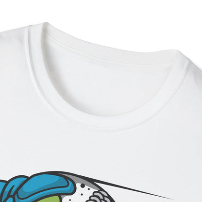 Epic Wild Face T-Shirt - Speedy Cartoon Monster Tongue Tee for Edgy Streetwear & Unique Style