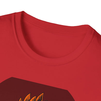 Fierce Mythical Raven Phoenix Warrior T-Shirt - Striking Tribal Art Statement Tee