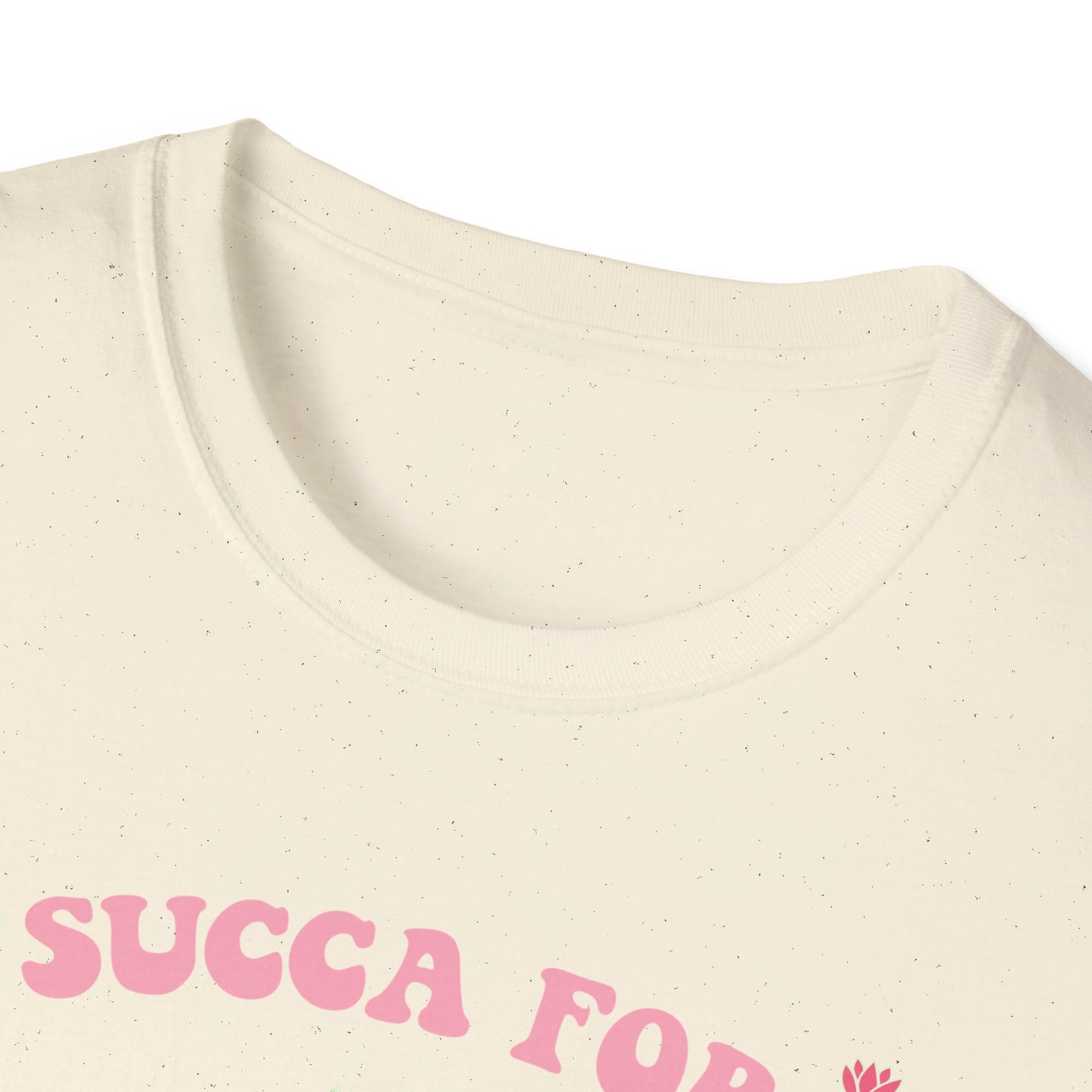 Adorable "Succa for Love" T-Shirt | Trendy Succulent & Cactus Tee with Leopard Hearts | Perfect Gift for Plant Lovers!