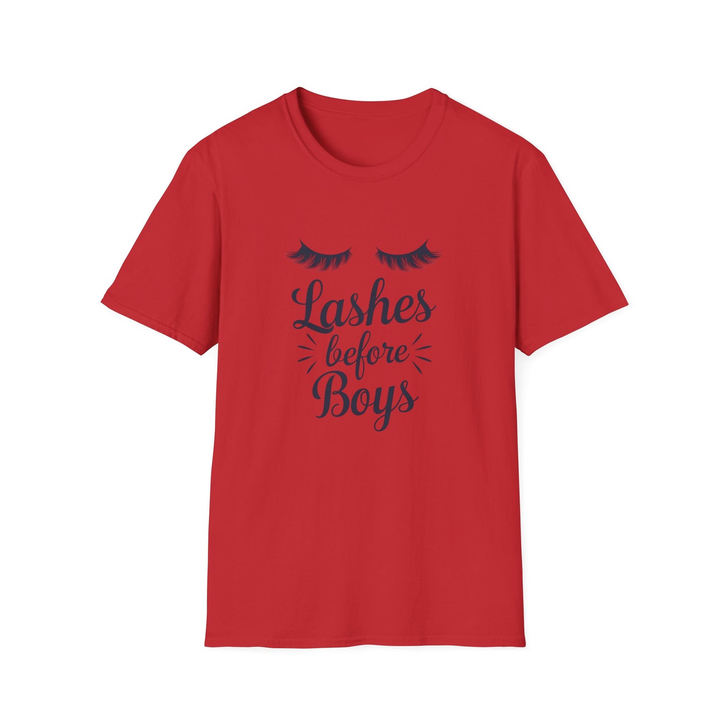 Fabulous Lashes Before Boys T-Shirt | Sassy Beauty Lover Tee | Chic Women's Empowering Gift