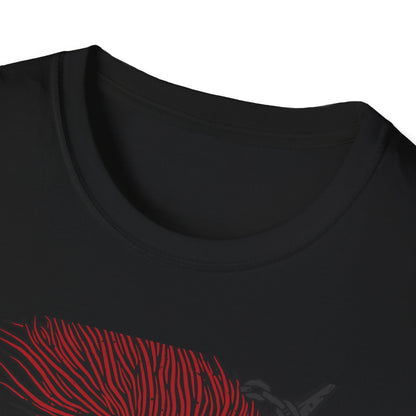 Epic Spartan Skull Helmet T-Shirt - Fearless Warrior Design with Swords & Chains for Men