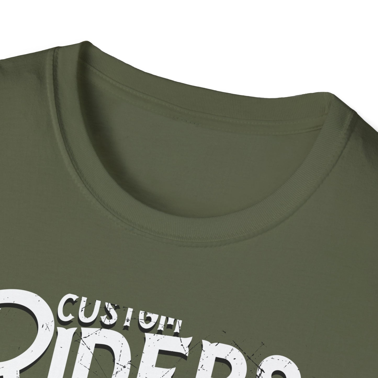 Epic Custom Riders T-Shirt - Skull Biker Motorcycle Tee - Vintage Distressed Grunge Apparel for Men & Women