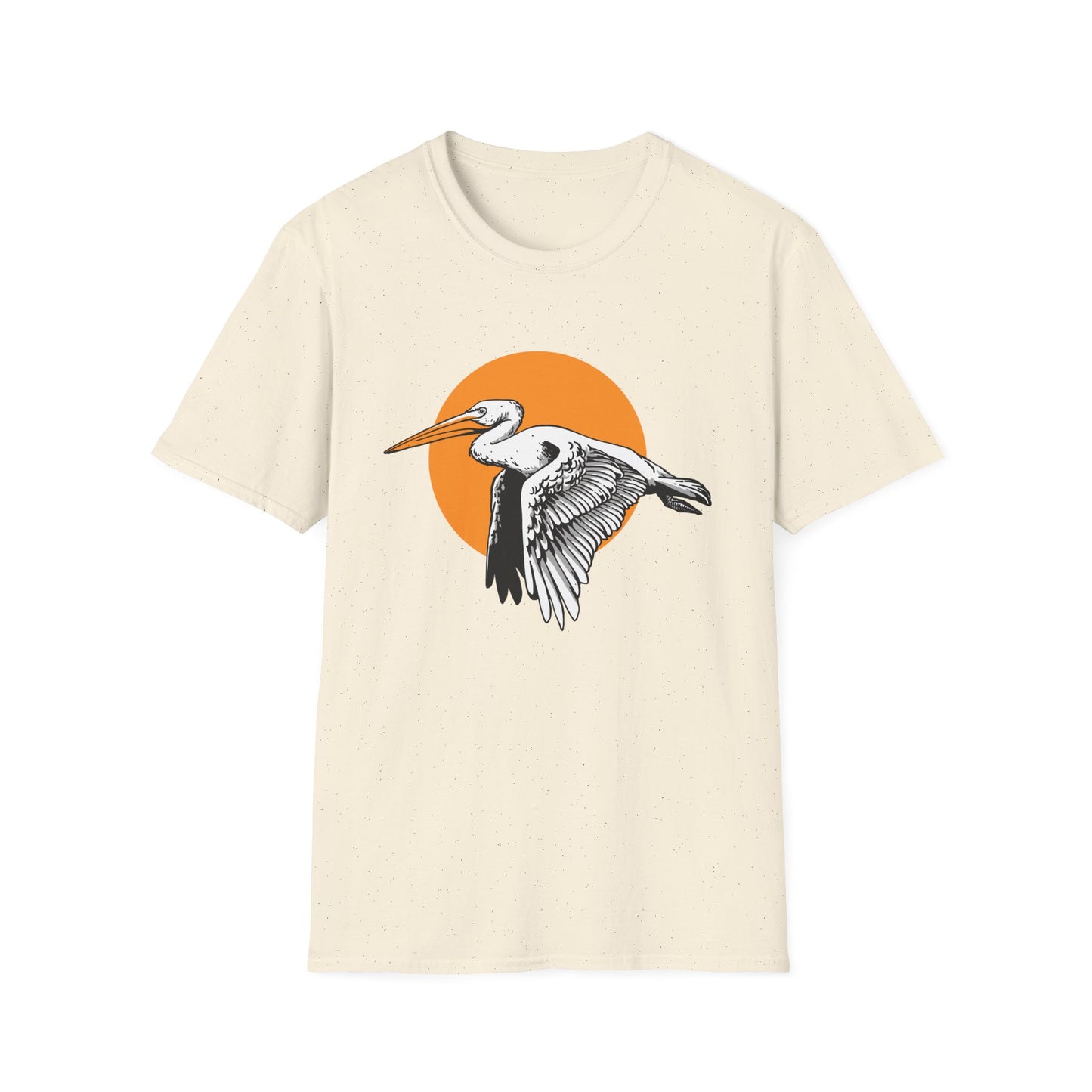 Majestic Flying Pelican T-Shirt - Bold Coastal Bird Art Tee for Nature Lovers | Unique & Eye-Catching Gift