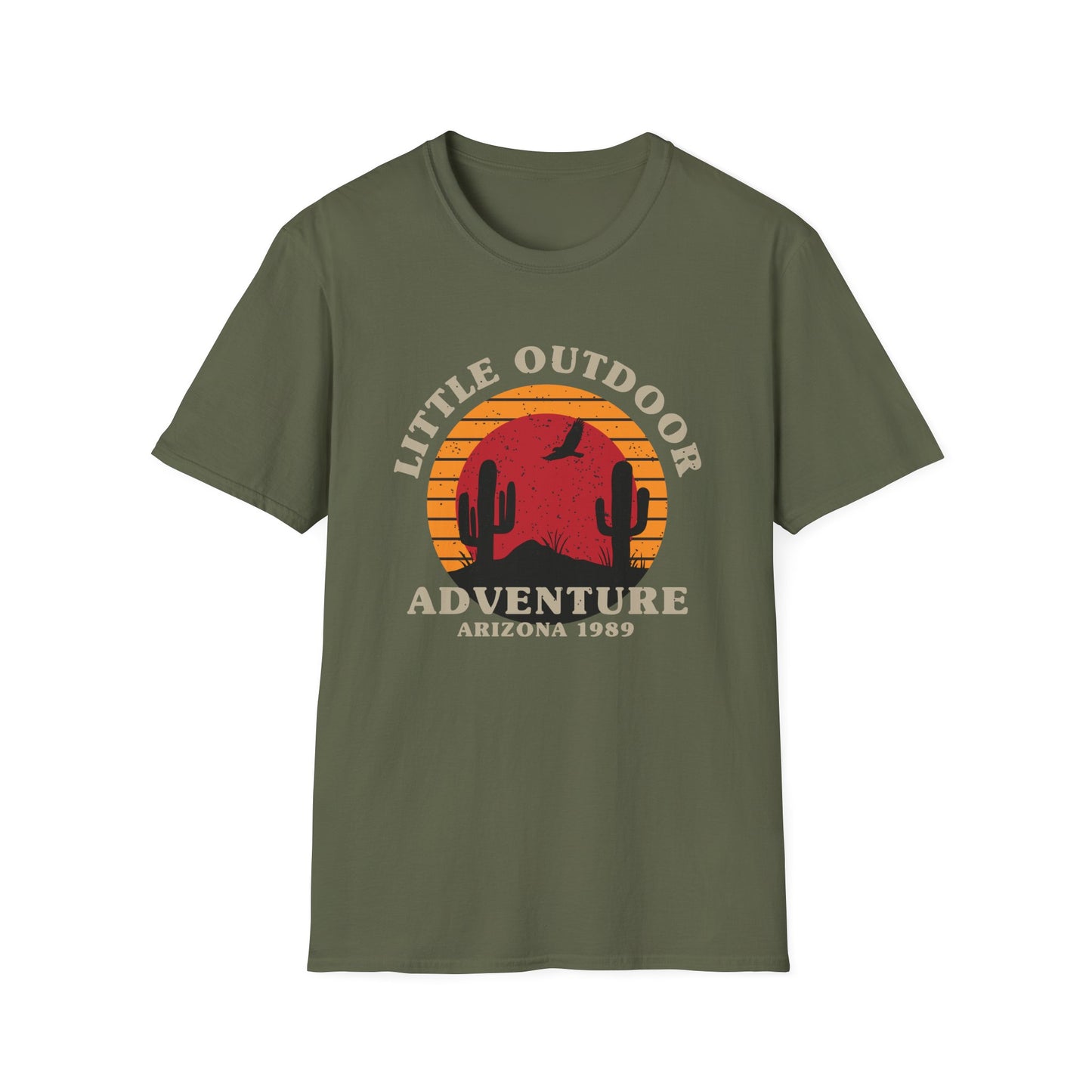 Stunning Retro Arizona Desert Sunset T-Shirt | Vintage 1989 Little Outdoor Adventure Tee | Nature Lover Travel Gift