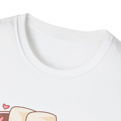 Sweet True Love Hot Chocolate T-Shirt | Adorable Marshmallow Couple Valentine's Day Gift Tee