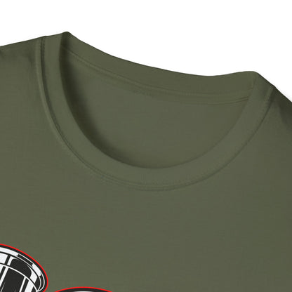 Bold Skull Gas Mask Spray Paint T-Shirt | Ultimate Airbrush Artist & Car Mechanic Gear Tee