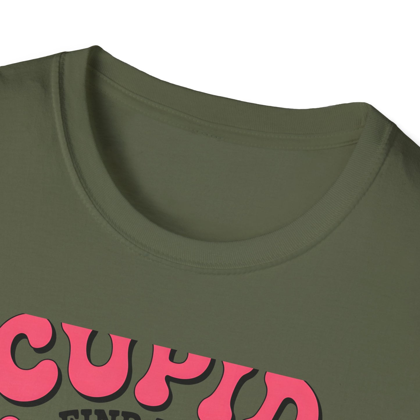 Adorable Cupid Find Me A Cowboy T-Shirt - Cute Valentine's Day Western Love Tee | Funny Rodeo Romance Shirt for Women