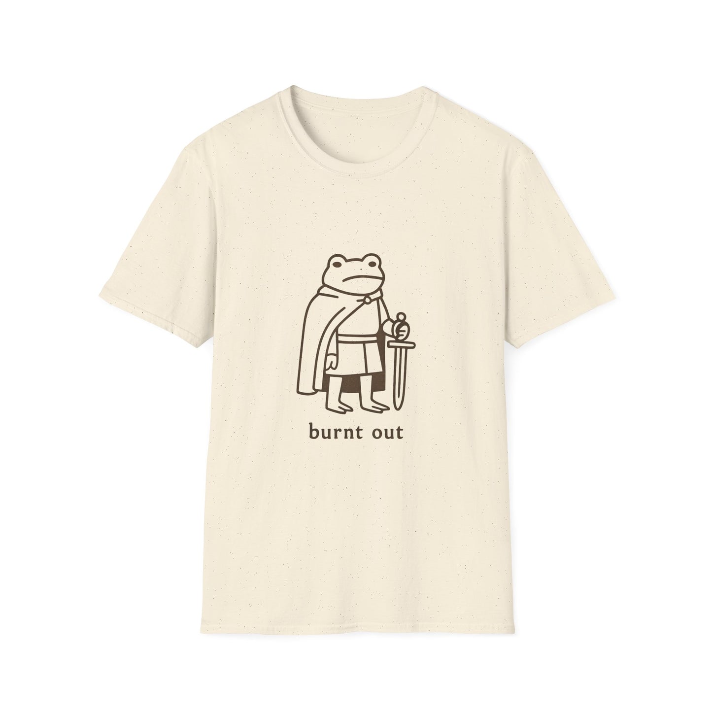 Burnt Out Frog Knight Tee