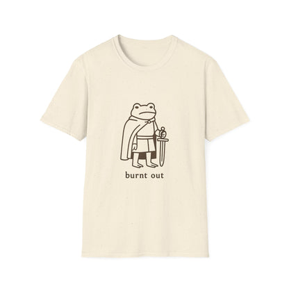 Burnt Out Frog Knight Tee