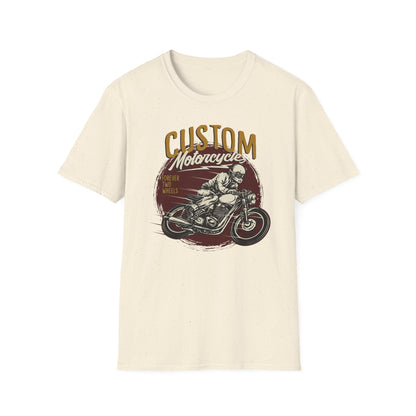 Epic Custom Motorcycle T-Shirt | Vintage Cafe Racer Biker Tee | Forever Two Wheels Rider Gift