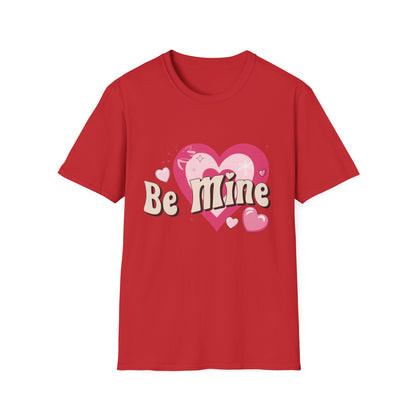 Sweet "Be Mine" Retro T-Shirt | Adorable Valentine's Day Heart Graphic Tee | Perfect Romantic Gift