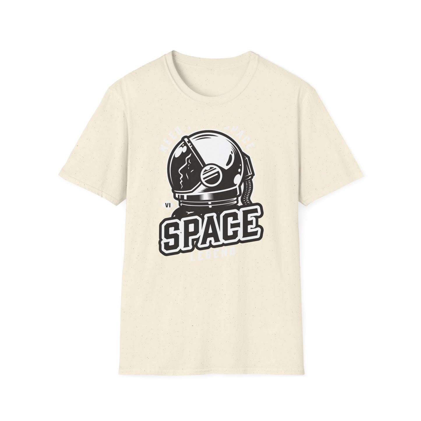Retro Astronaut Helmet 'SPACE' T-Shirt | Vintage Space Explorer Tee for Sci-Fi Fans & Dreamers | Cool & Unique Graphic