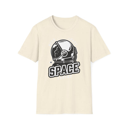 Retro Astronaut Helmet 'SPACE' T-Shirt | Vintage Space Explorer Tee for Sci-Fi Fans & Dreamers | Cool & Unique Graphic