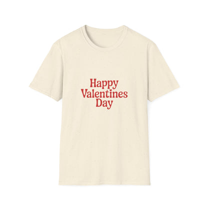 Sweet Happy Valentines Day T-Shirt | Adorable Love Heart Couples Gift Tee | Trendy Romantic Apparel