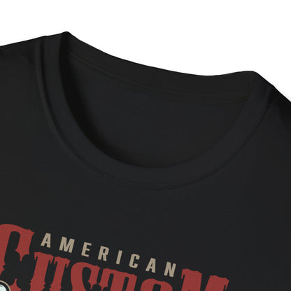 Legendary American Custom Eagle Motorcycle T-Shirt - Bold Biker Ride Fast or Die Last Tee, Vintage Chopper Enthusiast Gift