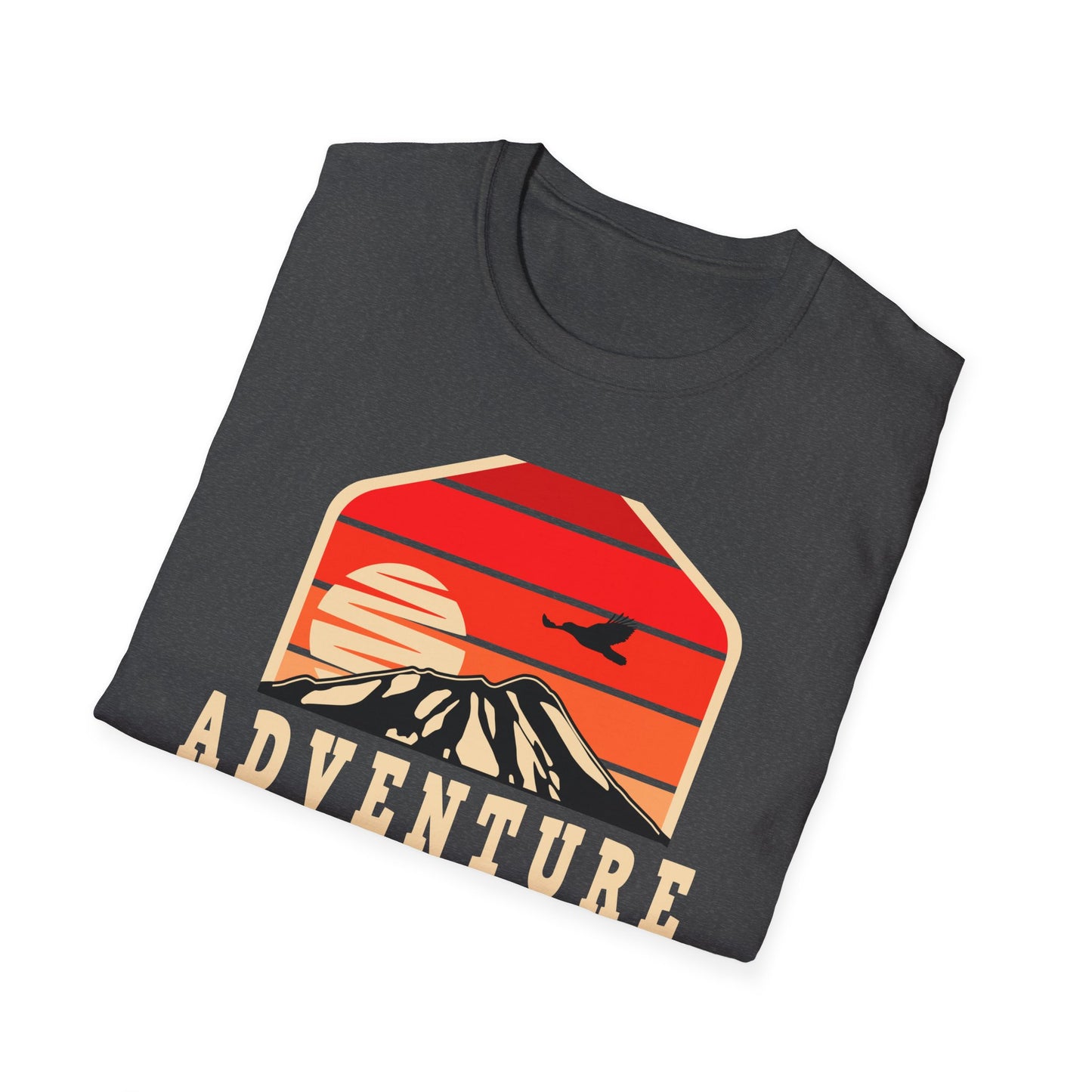 Epic Mountain Climbing Adventure T-Shirt | Vintage Sunset Hike Nature Tee | Explore & Conquer Gear Gift