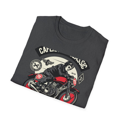 Vintage Cafe Racer Classic T-Shirt | Legendary Biker Club Motorcycle Tee for Men | Custom Garage Mechanic Apparel Gift