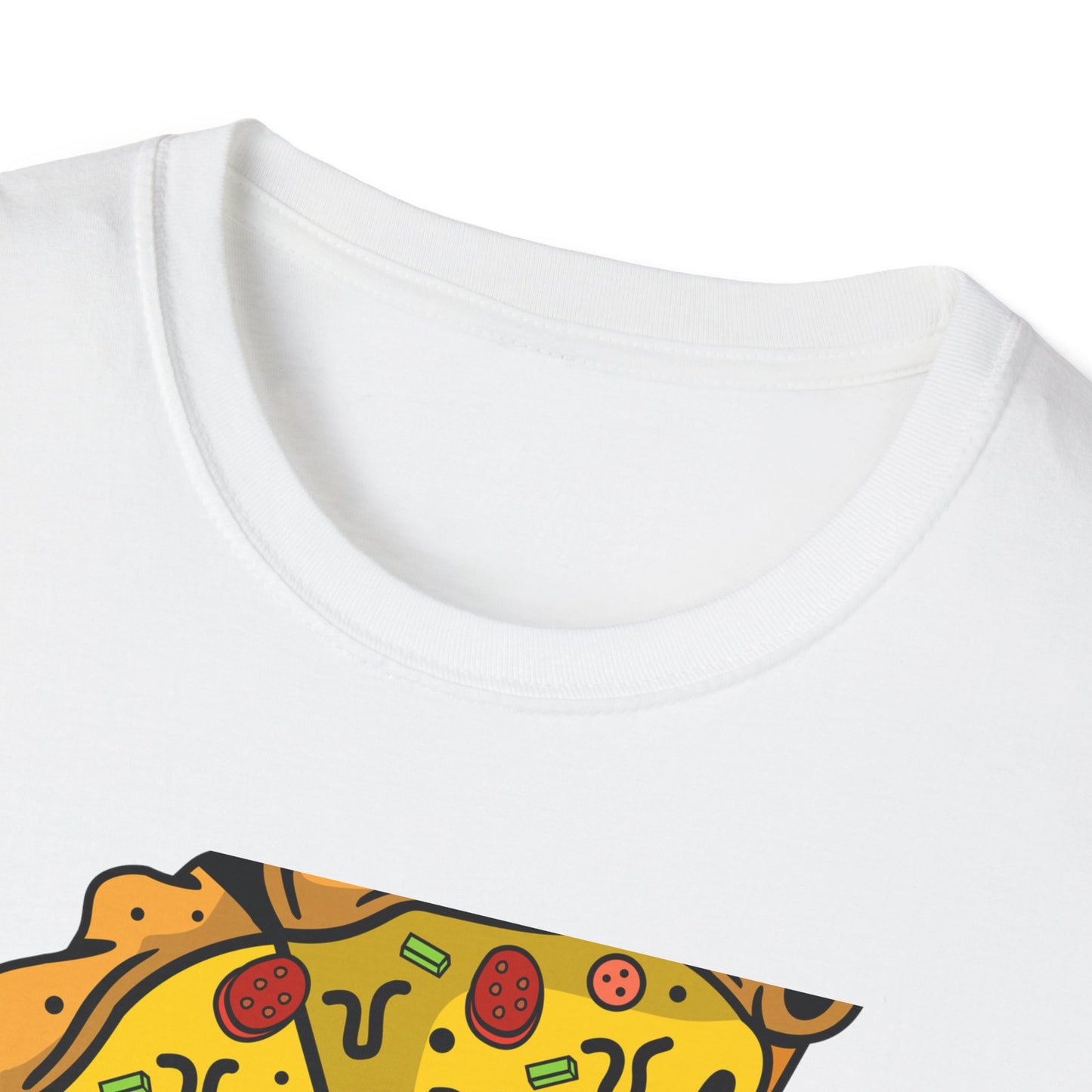 Epic Pizza Mohawk Skull T-Shirt | Radical Foodie & Punk Rock Style Tee | Unique Apparel for Men & Women