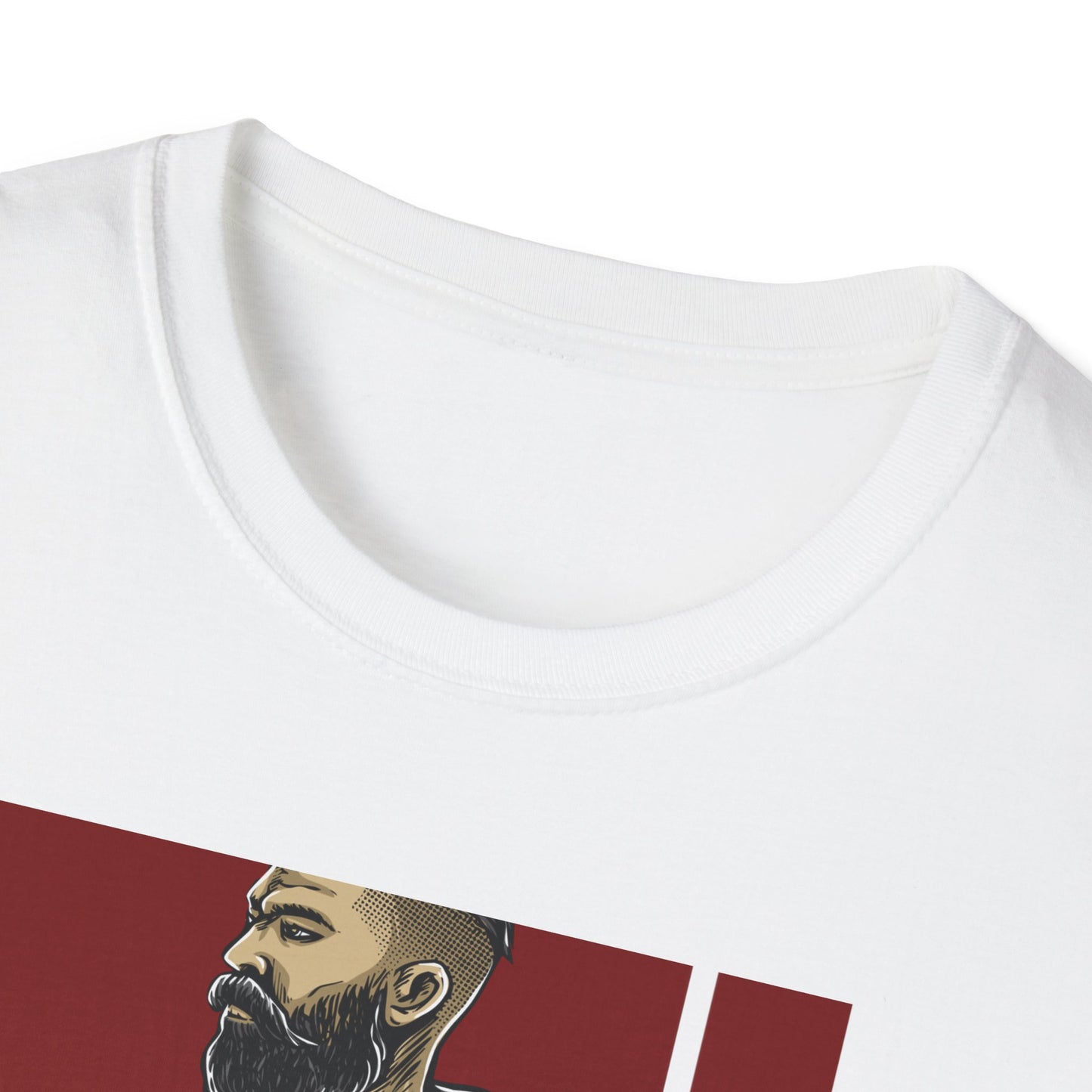 Epic Bearded Biker T-Shirt for Men | Stylish Motorcycle Rider Tee | Cafe Racer Lifestyle | Ultimate Freedom Ride Apparel Gift