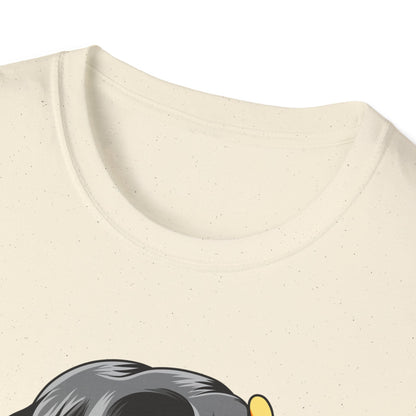 Vibrant Melting Skull Zombie Emoji T-Shirt | Edgy Streetwear Monster Tee | Unique Graphic Art Statement Apparel