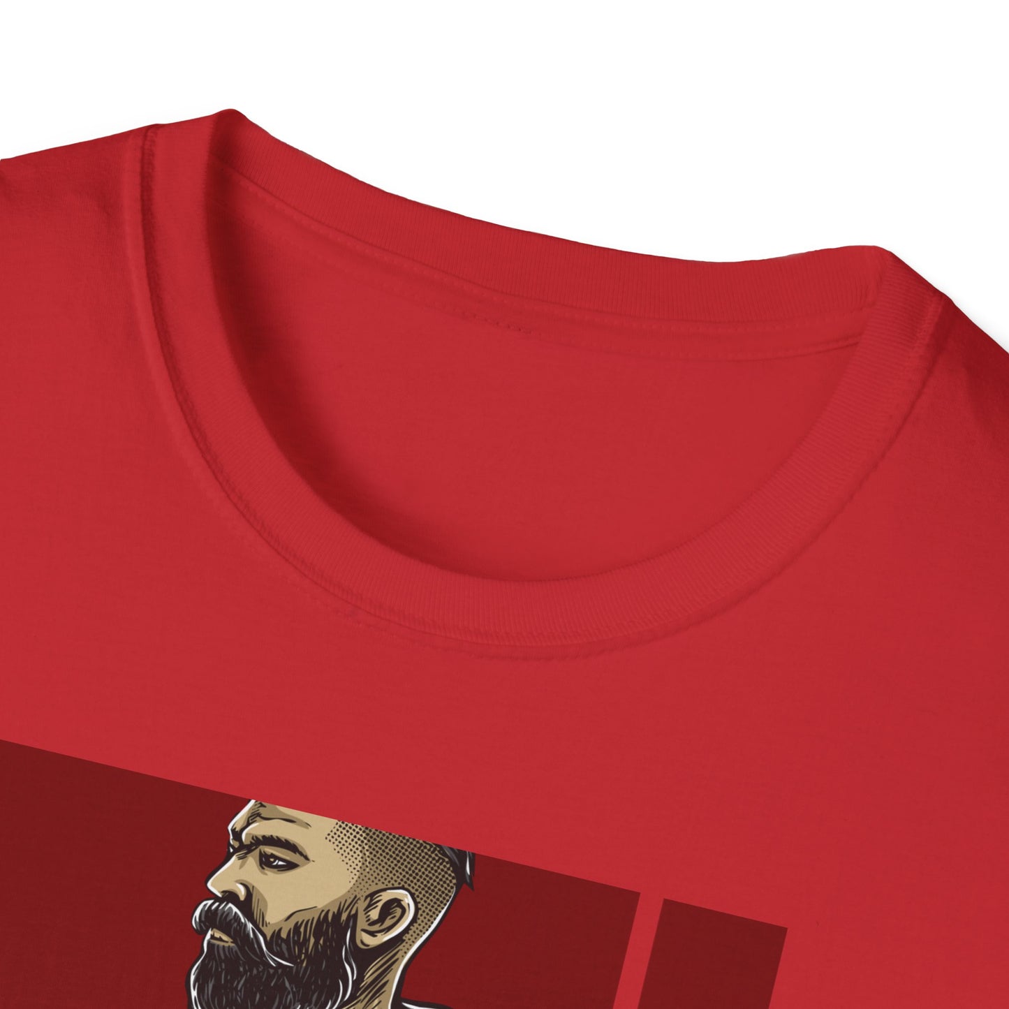 Epic Bearded Biker T-Shirt for Men | Stylish Motorcycle Rider Tee | Cafe Racer Lifestyle | Ultimate Freedom Ride Apparel Gift