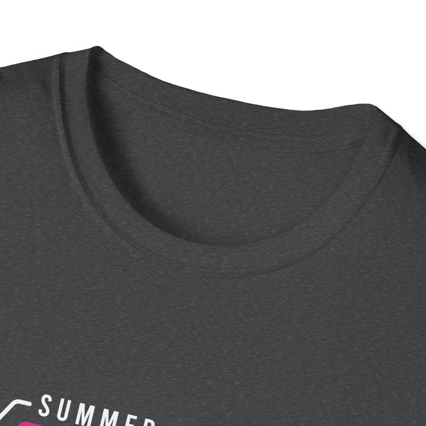 Stunning Tropical Sunset Surfer T-Shirt - Vibrant Beach Paradise Palm Tree Design Tee for Summer & Vacation