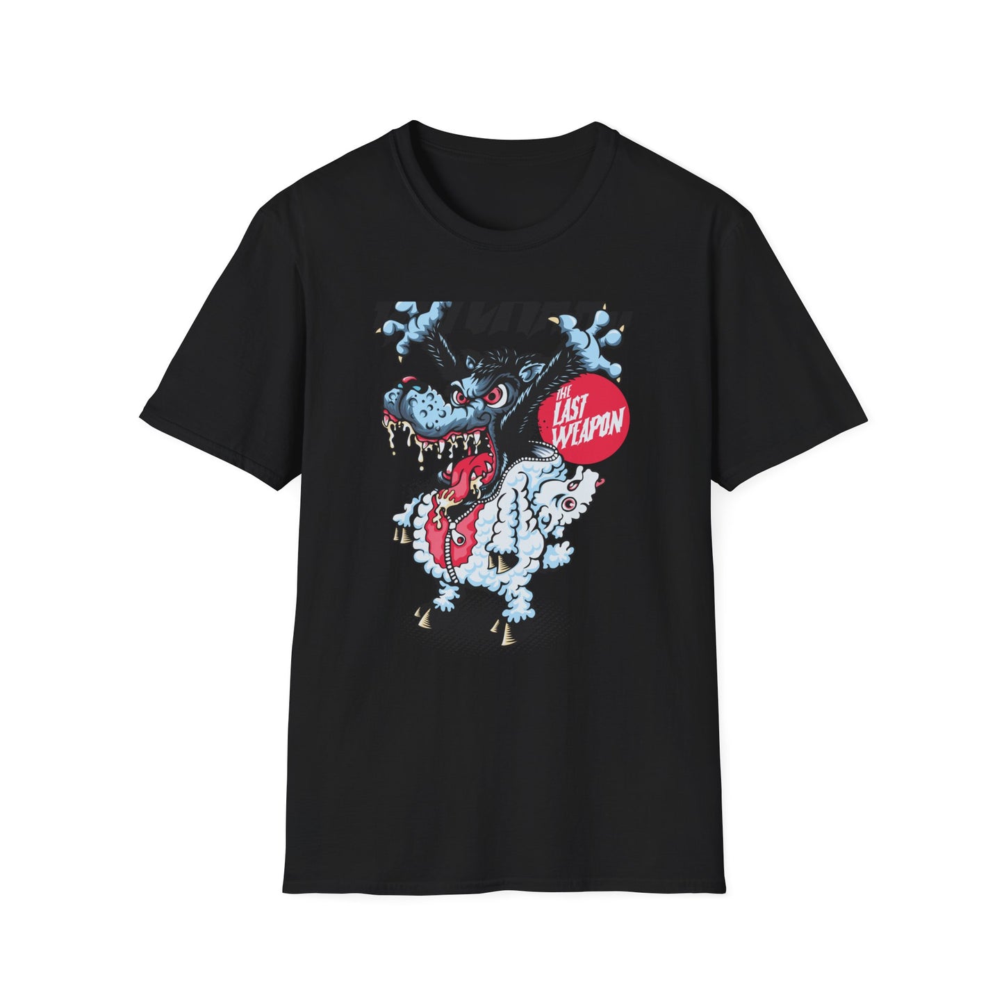 Epic 'GOTCHAA' Wolf in Sheep's Clothing T-Shirt - Unleash Your Wild Side with This Bold Graphic Tee!